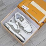 Giày Louis Vuiton #54 Trainer Arch Light Grey White Like Auth