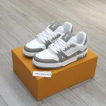 Giày Louis Vuiton #54 Trainer Arch Light Grey White Like Auth
