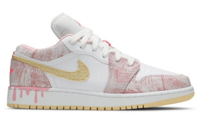 Giày Nike Air Jordan 1 Low GS Strawberry Ice Cream Best Quality