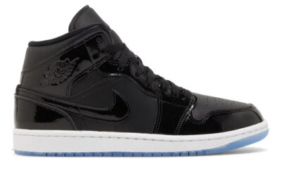 Giày Nike Air Jordan 1 Mid SE Space Jam Black Concord Best Quality