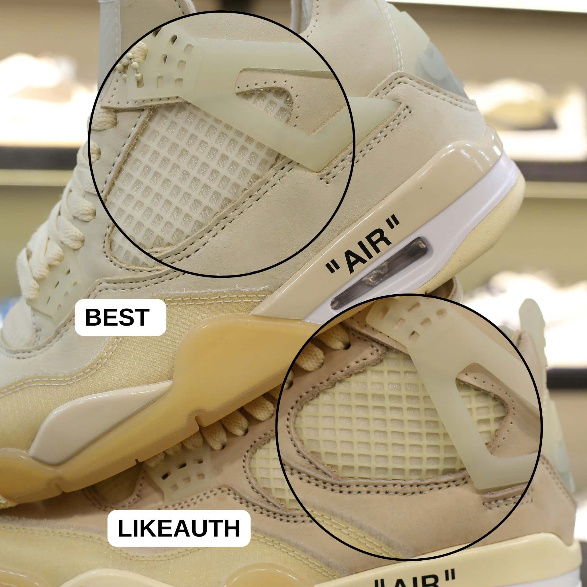 Nike Air Jordan 4 Retro Off-White Sail Best Quality