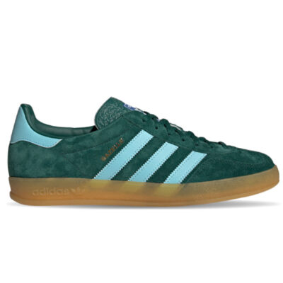 Giay Adidas Gazelle Indoor Shoes Collegiate Green Like Auth