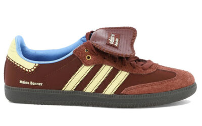 Giày Adidas x Wales Bonner Nylon Samba Fox Brown Like Auth