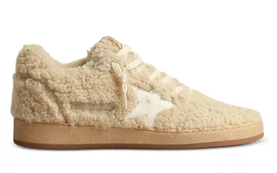 Giày Golden Goose Women's Ball Star Shearling Low Best Quality