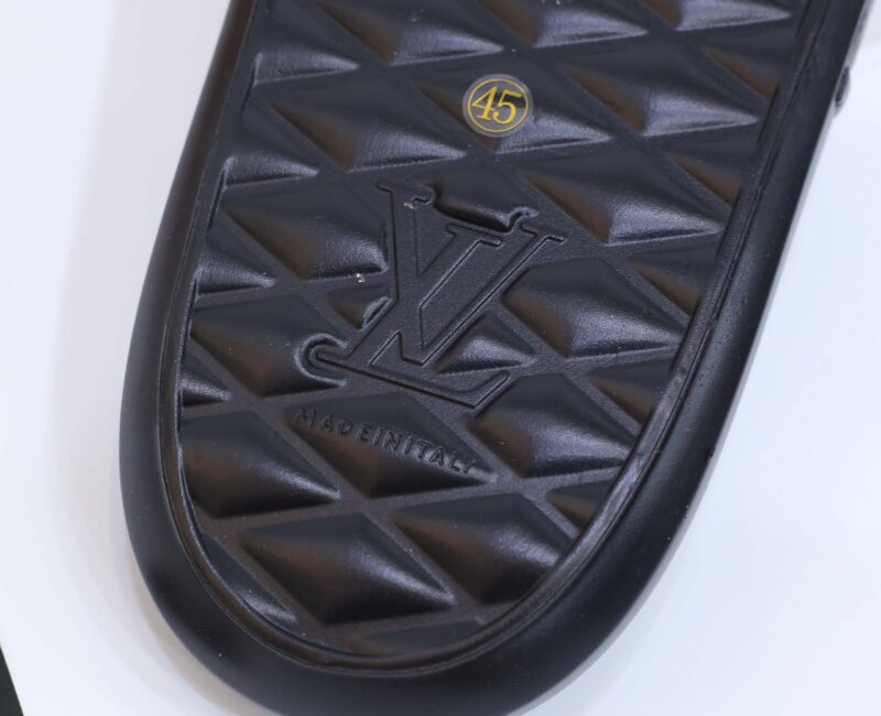 Dép Louis Vuitton Waterfront Mule Macassar Best Quality