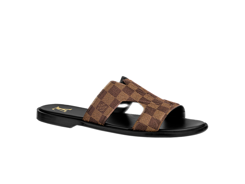 Dép LV Oasis Mule Damier Màu Nâu