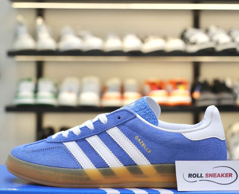 Giày Adidas Gazelle Indoor ‘Blue Fusion’ Like Auth