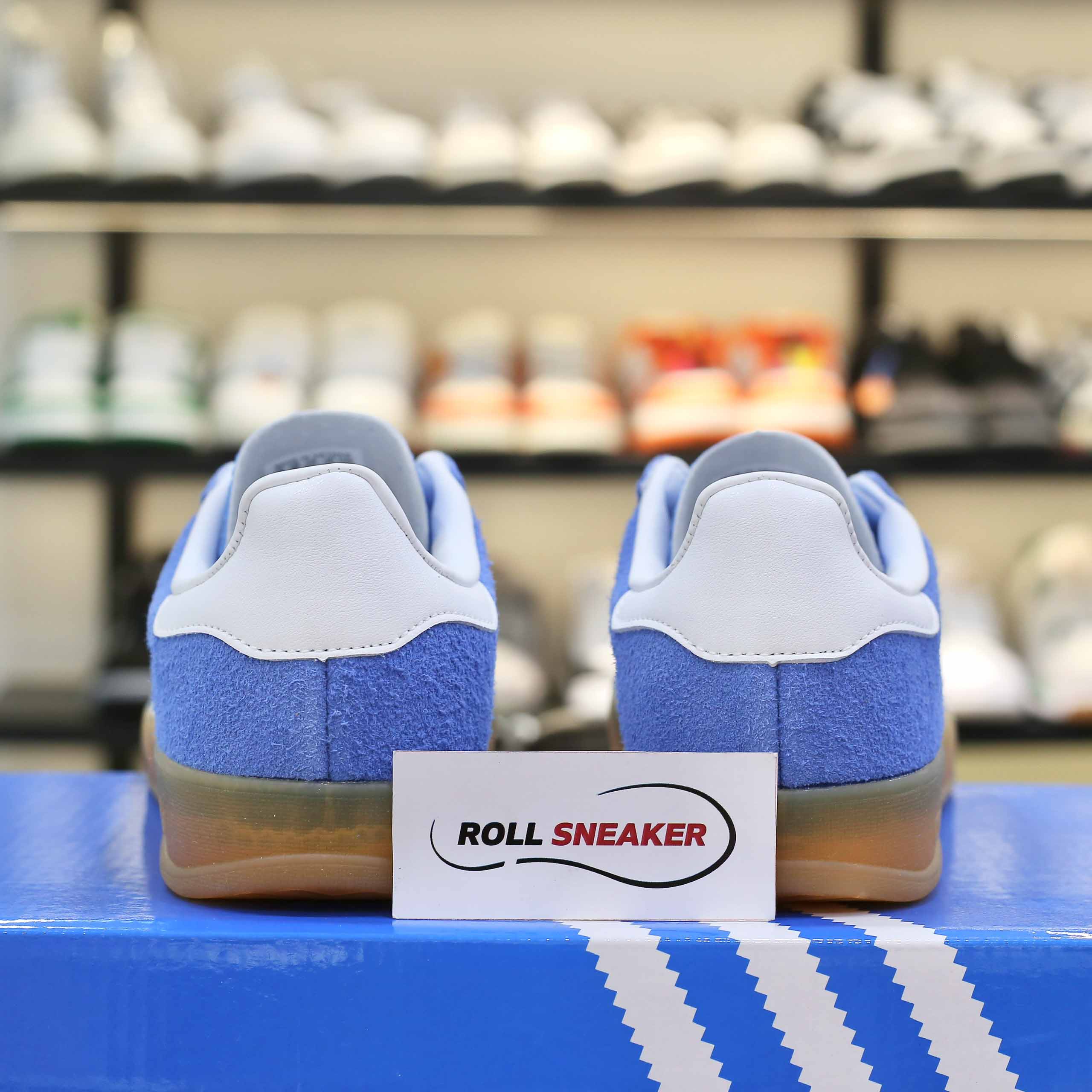 Giày Adidas Gazelle Indoor ‘Blue Fusion’ Like Auth