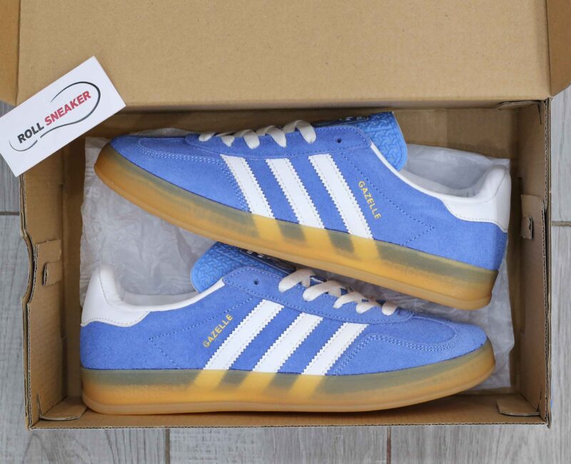 Giày Adidas Gazelle Indoor ‘Blue Fusion’ Like Auth