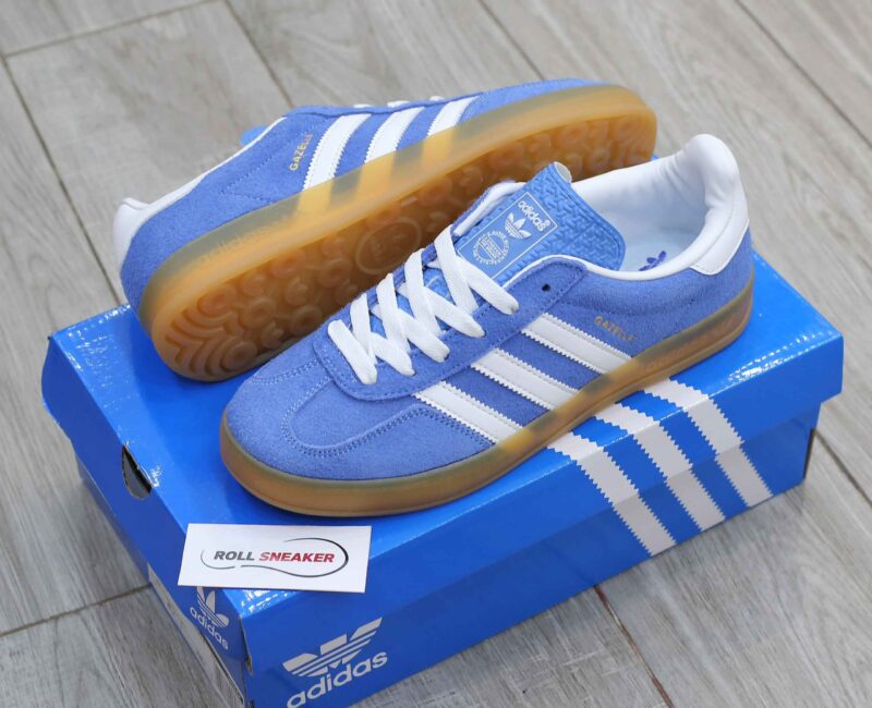 Giày Adidas Gazelle Indoor ‘Blue Fusion’ Like Auth