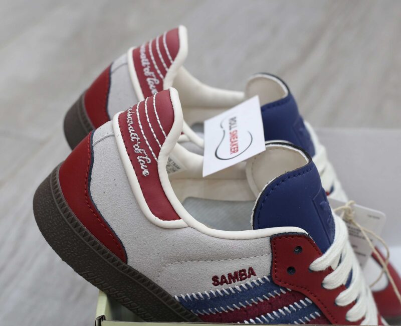 Giày Adidas Samba OG Notitle Maroon Like Auth