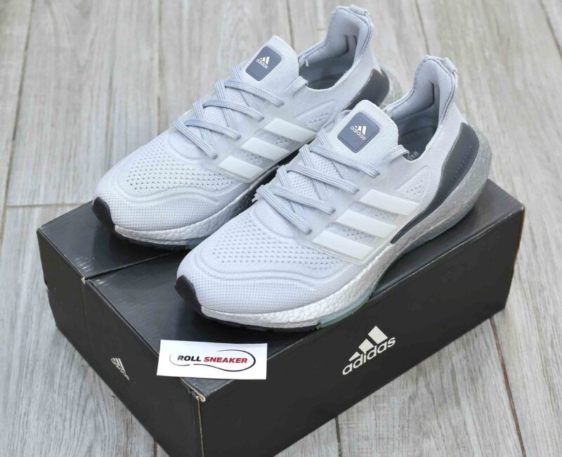 Giày Adidas Ultraboost 21 J 'Crystal White Silver' Like Auth