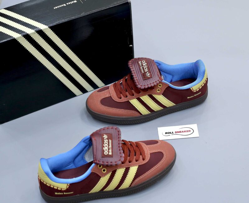 Giày Adidas x Wales Bonner Nylon Samba Fox Brown Like Auth