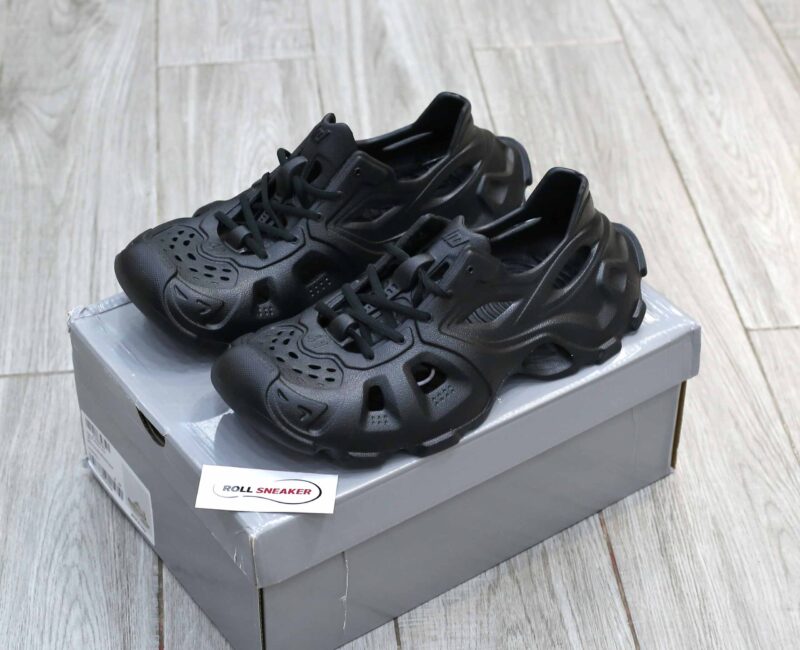 Giày Balenciaga HD Lace Up Black Like Auth