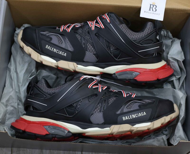 Giày Balenciaga Wmns Track Trainer Black Red Best Quality