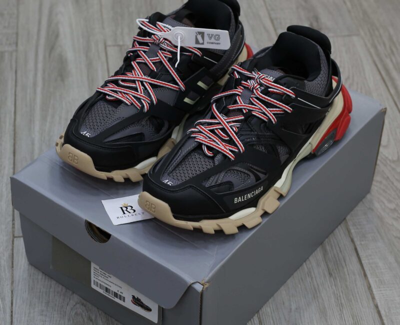 Giày Balenciaga Wmns Track Trainer Black Red Best Quality