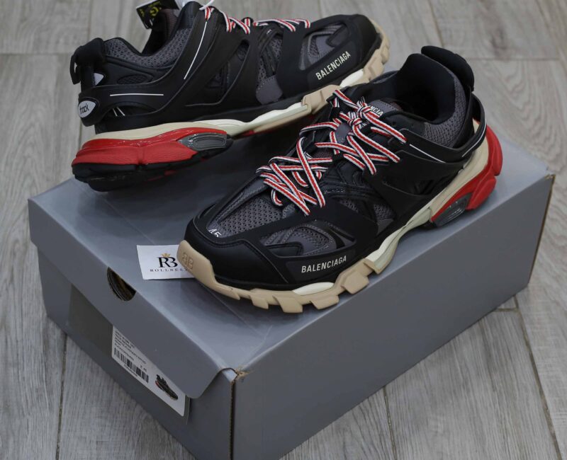 Giày Balenciaga Wmns Track Trainer Black Red Best Quality