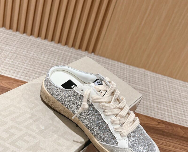 Giày Golden Goose Ball Star Slip on Glitter Detailing Best Quality