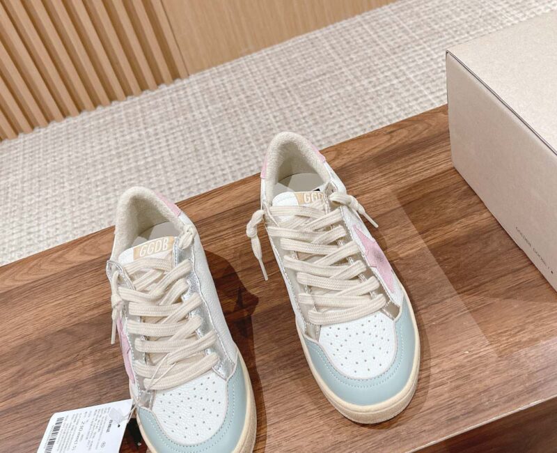 Giày Golden Goose Ball Star Suede Star-Patch Leather Trainers Best Quality