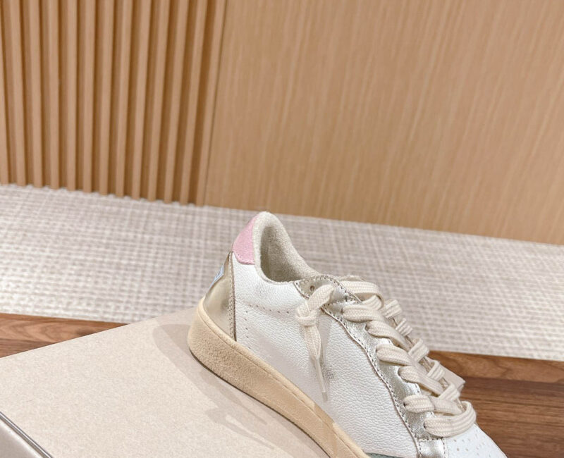 Giày Golden Goose Ball Star Suede Star-Patch Leather Trainers Best Quality