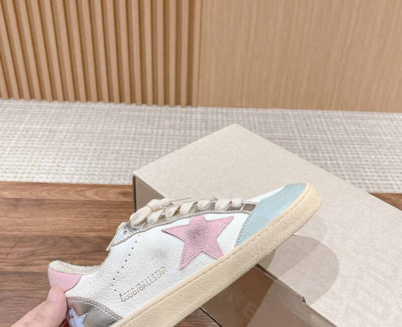 Giày Golden Goose Ball Star Suede Star-Patch Leather Trainers Best Quality