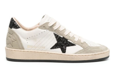 Giày Golden Goose Ball Star Taupe Grey