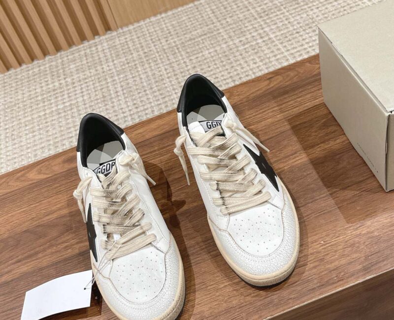 Giày Golden Goose Ball Star White Black Best Quality