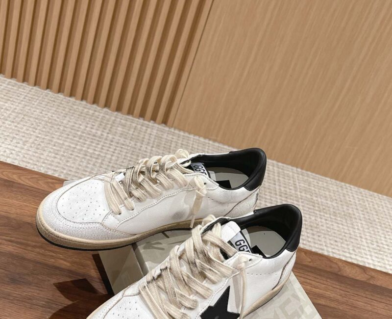 Giày Golden Goose Ball Star White Black Best Quality