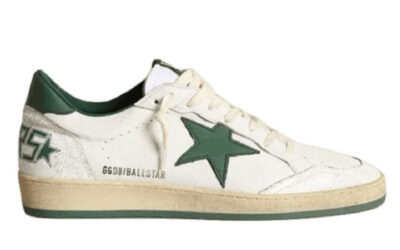 Giày Golden Goose Ball Star White Green Best Quality