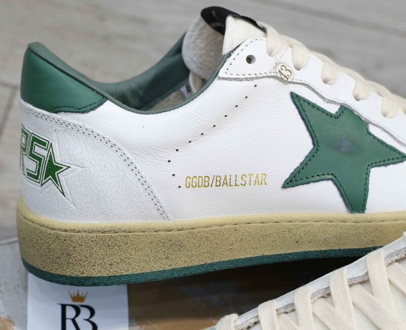 Giày Golden Goose Ball Star White Green Best Quality