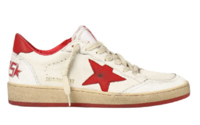 Giày Golden Goose Ball Star White Red Best Quality