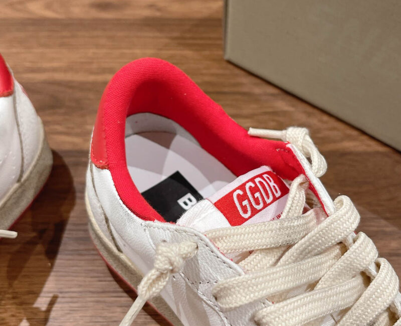 Giày Golden Goose Ball Star White Red Best Quality