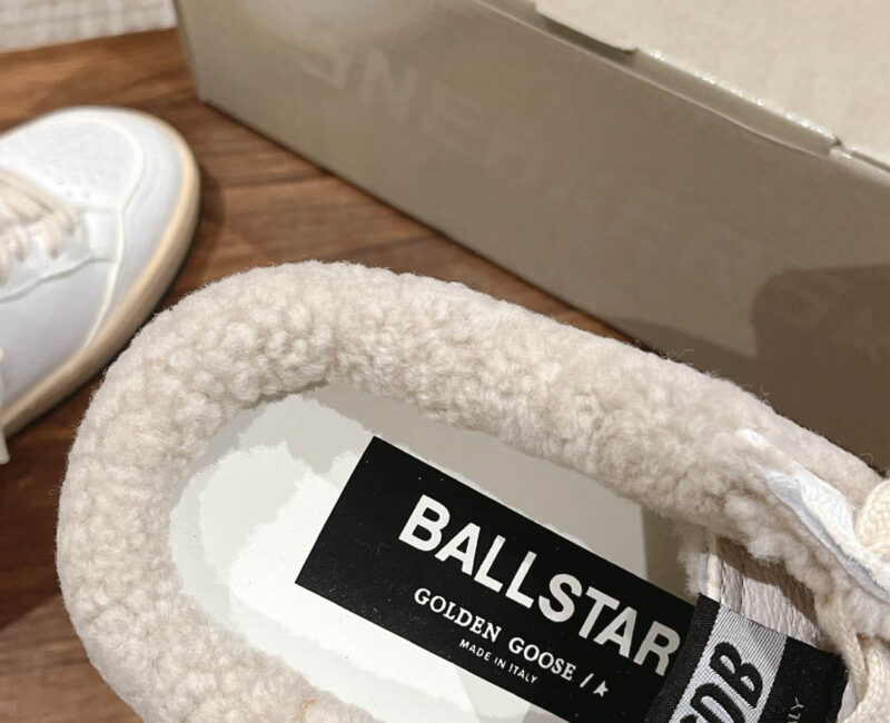 Giày Golden Goose baskets Ball Star Sabot White Beige Best Quality