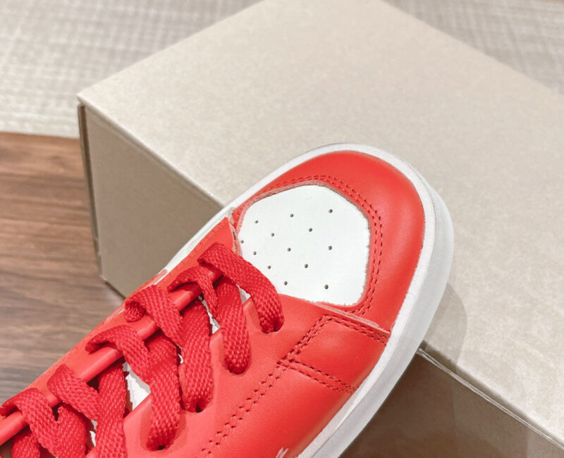 Giày Golden Goose Leather Stardan Red Sneakers Best Quality