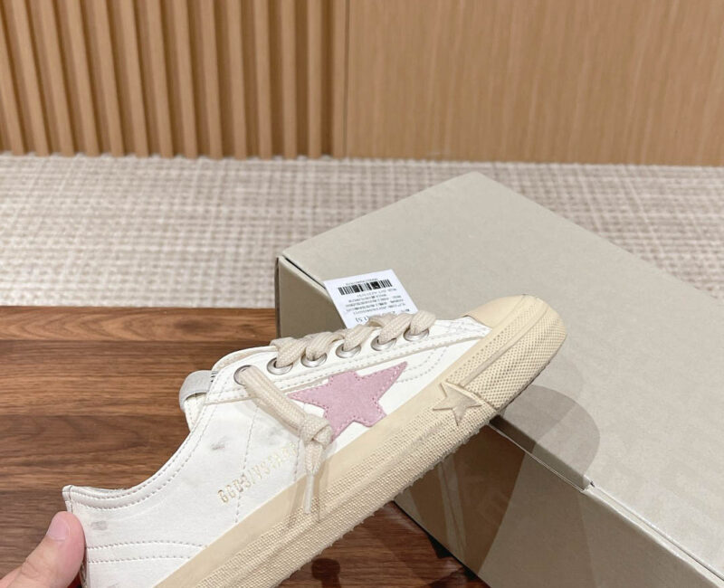 Giày Golden Goose Leather V-Star 2 Sneakers Best Quality