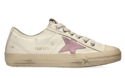 Giày Golden Goose Leather V-Star 2 Sneakers Best Quality