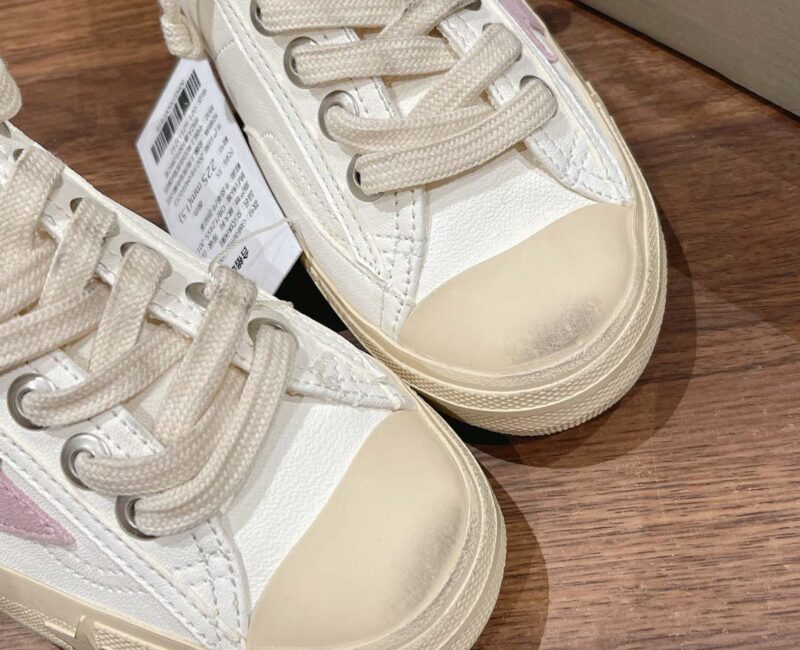 Giày Golden Goose Leather V-Star 2 Sneakers Best Quality