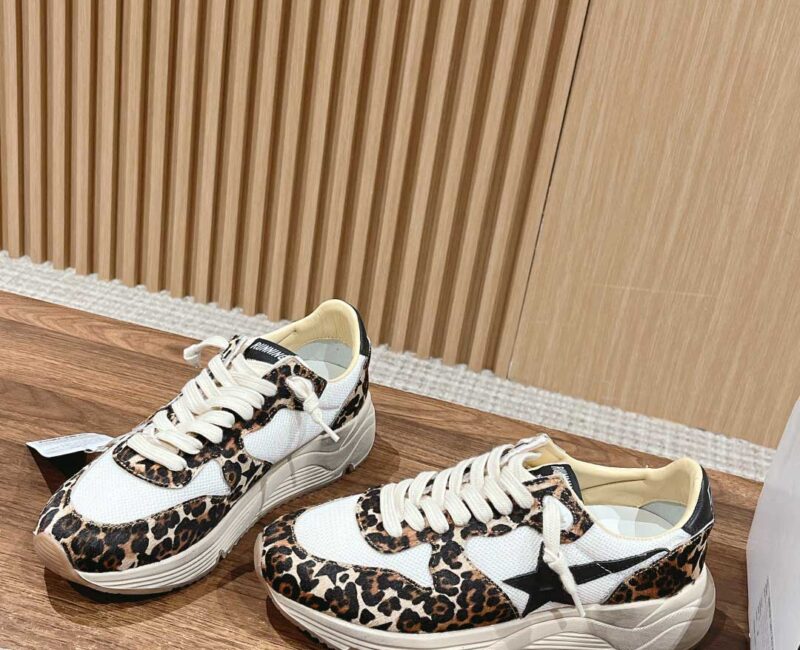 Giày Golden Goose Leopard Print Running Sole Best Quality