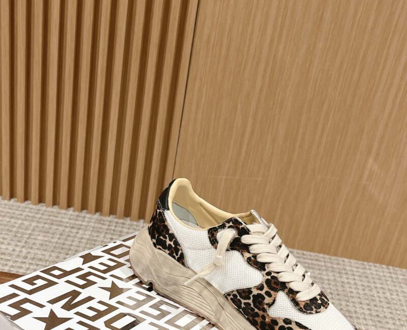 Giày Golden Goose Leopard Print Running Sole Best Quality