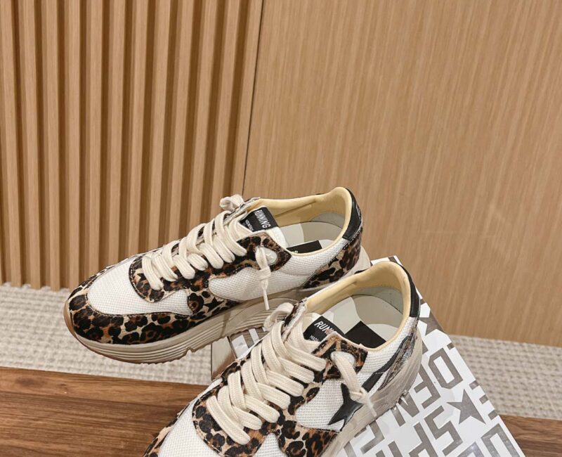 Giày Golden Goose Leopard Print Running Sole Best Quality