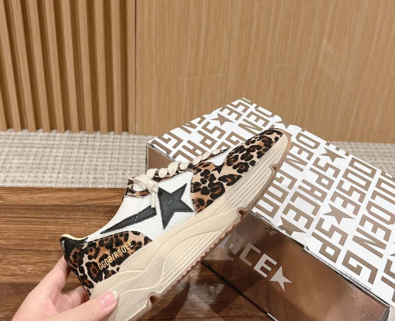 Giày Golden Goose Leopard Print Running Sole Best Quality