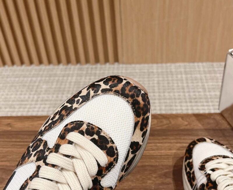 Giày Golden Goose Leopard Print Running Sole Best Quality