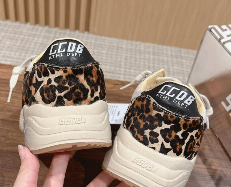 Giày Golden Goose Leopard Print Running Sole Best Quality