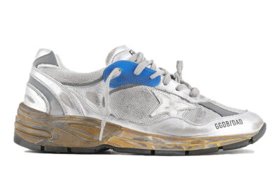 Giày Golden Goose Running Dad - Silver White Best Quality