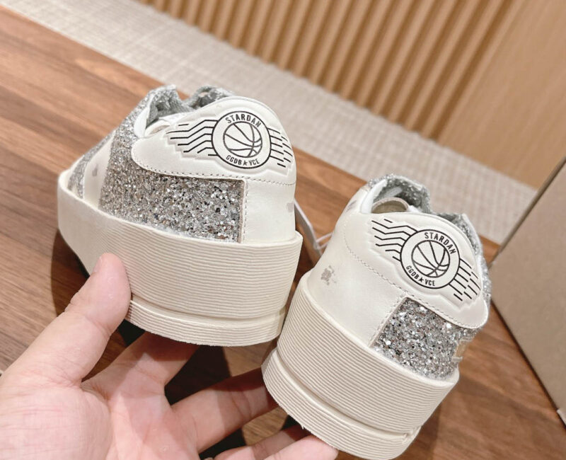 Giày Golden Goose Stardan White Grey Best Quality