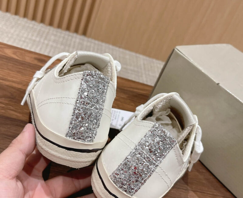 Giày Golden Goose V Star 2 Leather Laminated Star Gold Best Quality