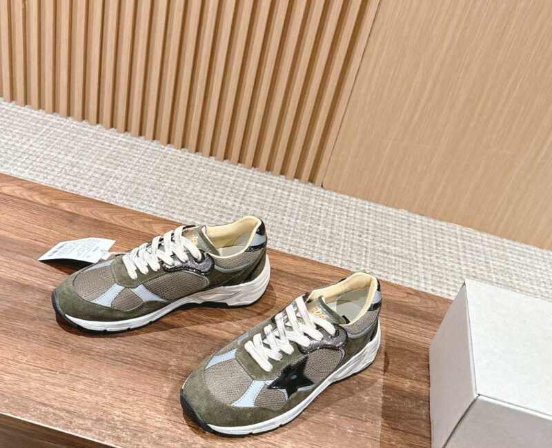 Giày Golden Goose Women Running Dad Green Best Quality