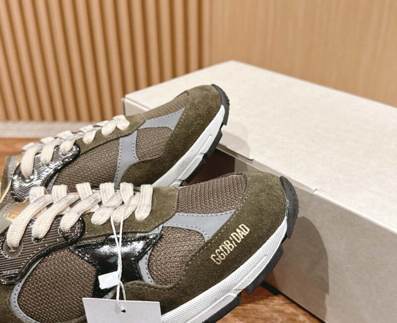 Giày Golden Goose Women Running Dad Green Best Quality