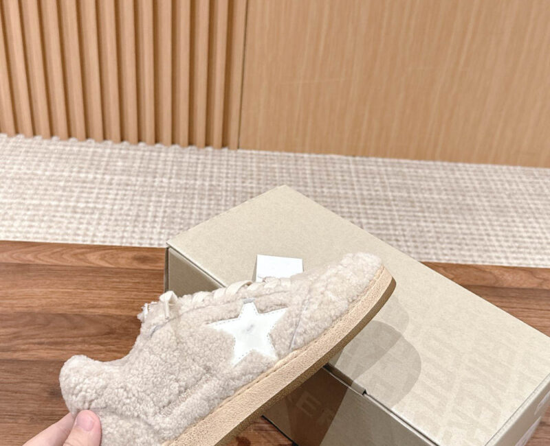 Giày Golden Goose Women's Ball Star Shearling Low Best Quality