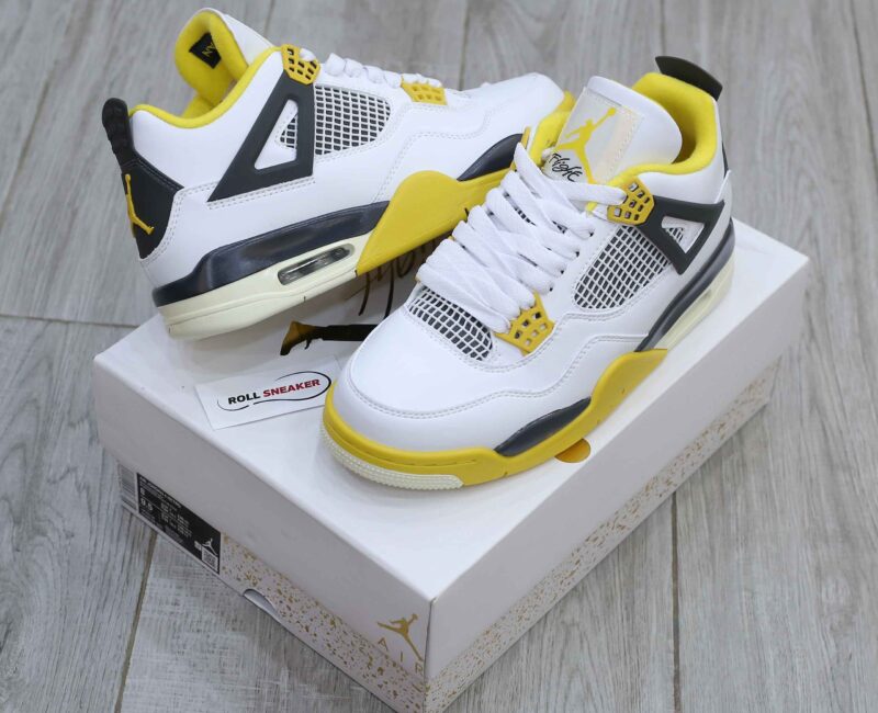 Giày Jordan 4 Retro Vivid Sulfur Like Auth